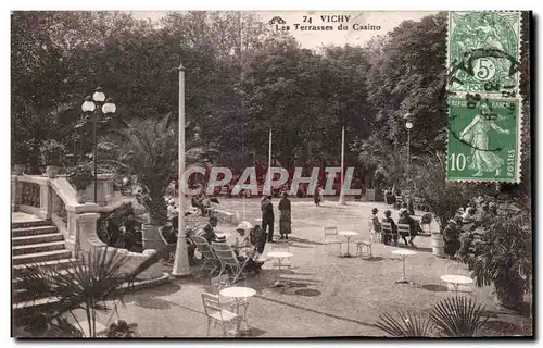 Ansichtskarte AK Vichy Les Terrasses du Casino