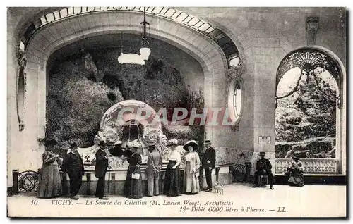 Cartes postales Vichy La Source des Celestins