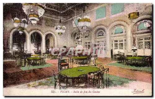 Cartes postales Vichy Salle de Jeu du Casino