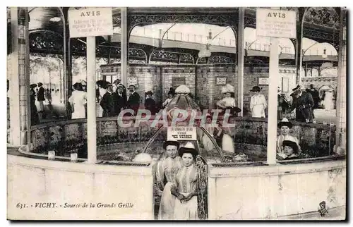 Cartes postales Vichy Source de la Grande Grille