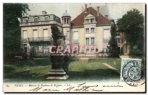 Ansichtskarte AK Vichy Maison de Madame de Sevigne