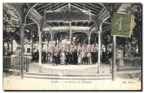 Cartes postales Vichy La Source de I Hopital