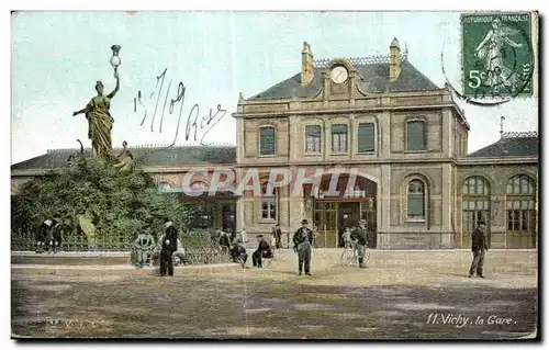 Cartes postales Vichy la Gare