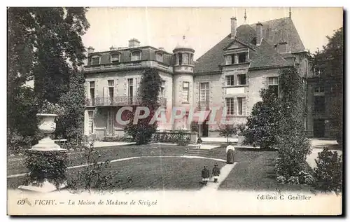 Cartes postales Vichy La Maison de Madame de Sevigne