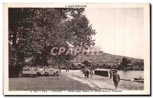 Cartes postales Vichy Nonveau Parc et cote Saint Amand