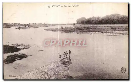 Cartes postales Vichy Vue sur I Allier