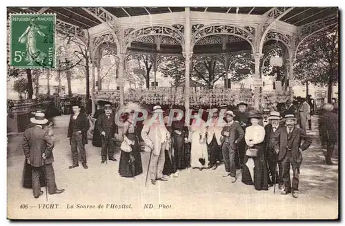 Cartes postales Vichy La Source de I Hopital