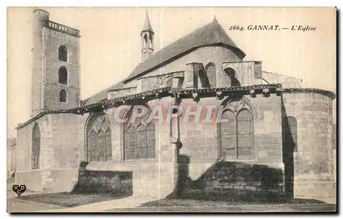 Cartes postales Gannat L Eglise