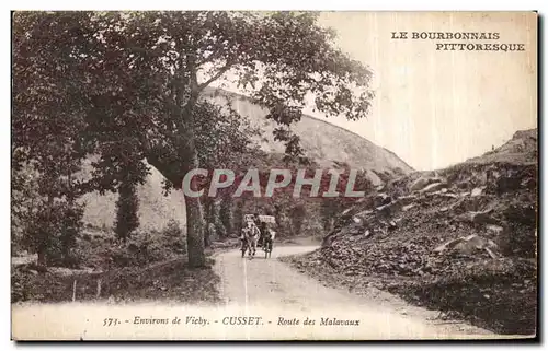 Cartes postales Environs De Vichy Cusset Route des Malavaux