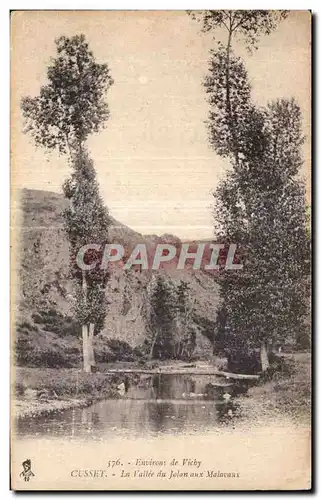 Cartes postales Environs de Vichy cusset la Vallee du Jolan aux Malavaux