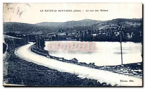 Cartes postales Le Mayet de Montagne Le Lac des Moines