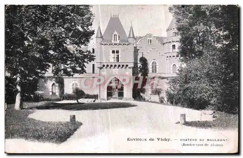 Ansichtskarte AK Environs de Vichy Chateau De Maulmont