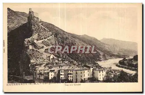 Cartes postales Entrevaux Vue generale