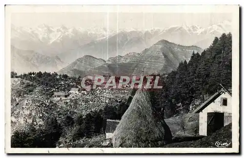 Cartes postales Peira Cava La chaine des Alpes