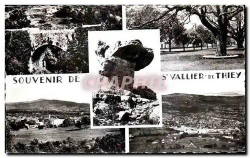 Cartes postales moderne Souvenir De St Vallier De Thiey