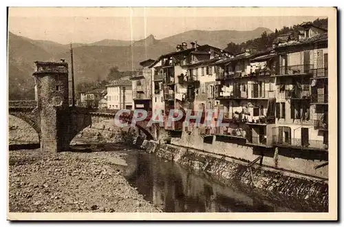 Cartes postales Cote D Azur Sospel (Alpes Maritimes Vieilles Maisons sur la Bevera