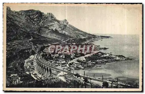 Cartes postales La Cote D Azur Anthero La Route de la Corniche d Or