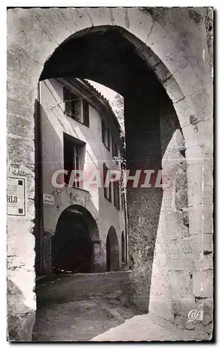 Ansichtskarte AK Cagnes Sur Mer Porte place Grimaldi