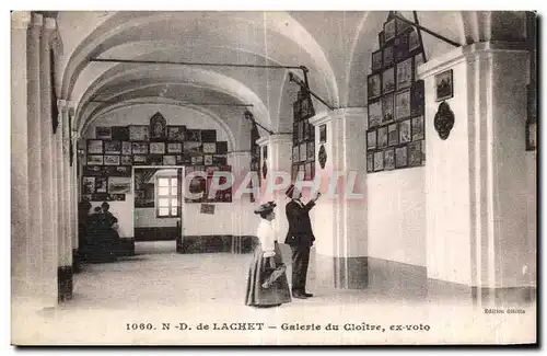 Cartes postales ND de Laghet Galerie du Cloitre ex voto