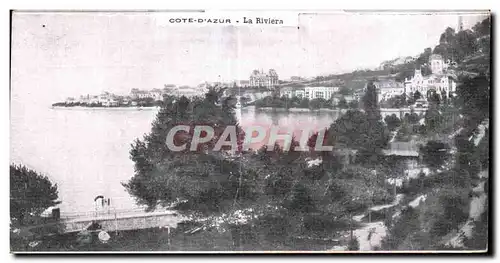 Cartes postales Cote D Azur La Riviera