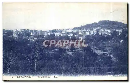 Cartes postales Le Cannet Vue generale