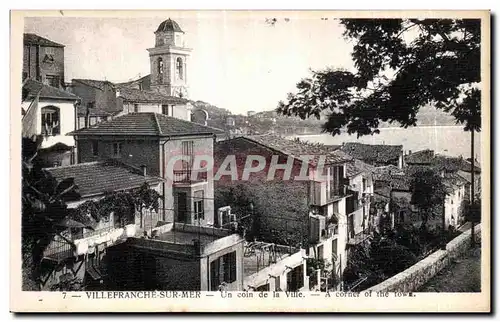 Cartes postales Villefranche Sur Mer Un Coin de la Ville A Corner of the