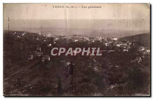 Cartes postales Vence Vue generale