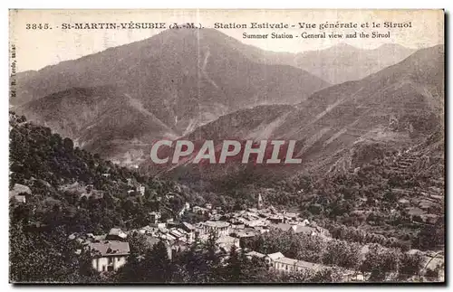 Cartes postales Saint Martin Vesubie Station Estivale Vue Generale