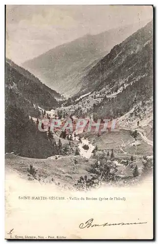 Cartes postales Saint Martin Vesubie Vallee du Borcon