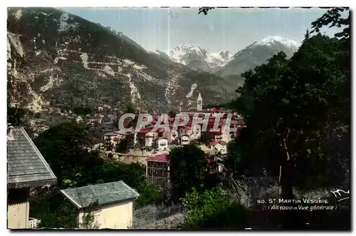 Cartes postales Saint Martin Vesubie Vue generale