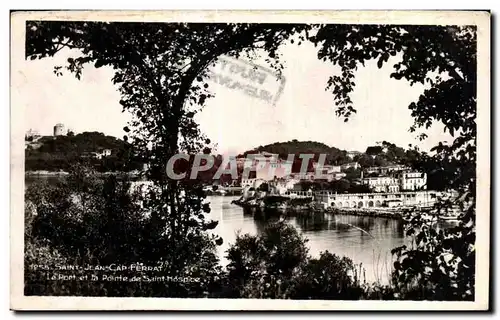 Cartes postales St Jean Cap Ferrat La Port et la Pointe Sainte Hospice