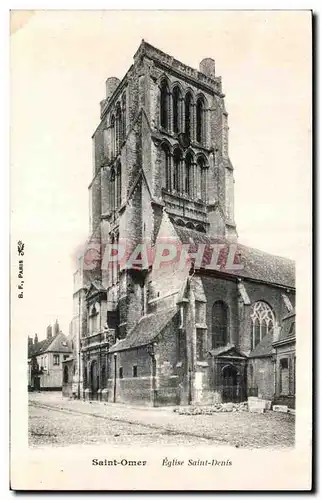 Cartes postales Saint Omer Eglise Saint Denis