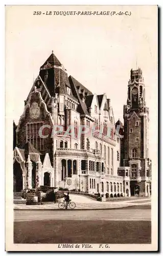 Cartes postales Le Touquet Paris Plage L Hotel de Ville