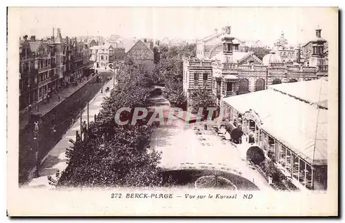 Cartes postales Berck Plage Vue sur le Kursaal