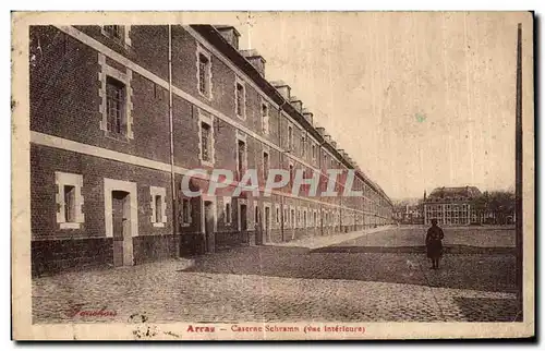 Cartes postales Arras Caserne Schramn (Vue Interieure)