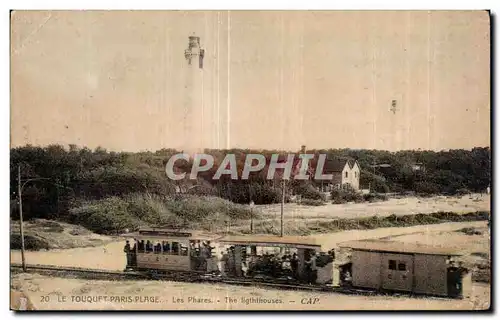 Cartes postales Le Touquet Paris Plage Les Phares Lighthouse