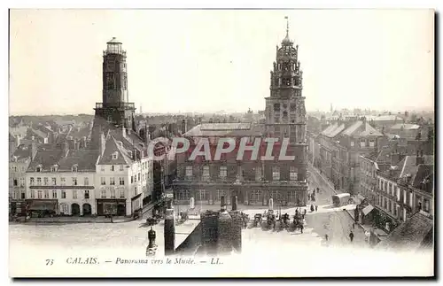 Ansichtskarte AK Calais Panorama vers le Musee