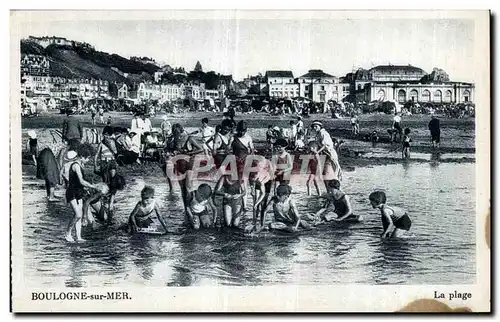 Cartes postales Boulogne Sur Mer La Plage