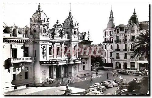 Cartes postales Monte Carlo ler Casino et I Hotel de Paris Monaco