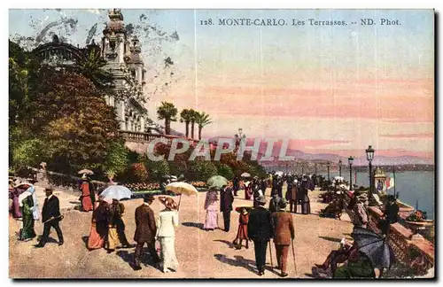 Cartes postales Monte Carlo Les Terrasses