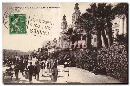 Cartes postales Monte Carlo Les Terrasses