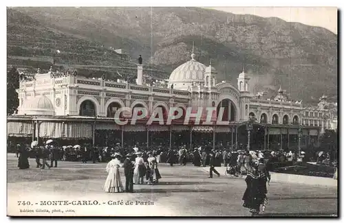 Cartes postales Monte Carlo Cate de paris