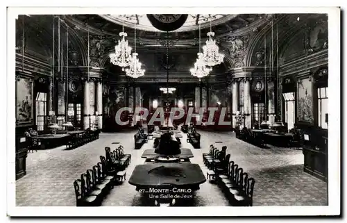 Cartes postales Monte Carlo Salle de jeux