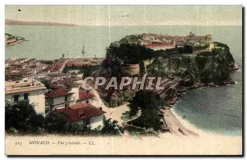 Cartes postales Monaco Vue generale