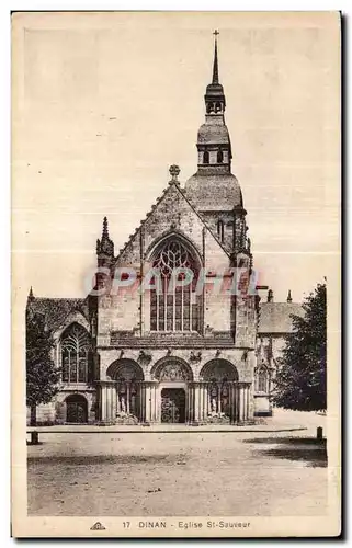 Cartes postales Dinan Eglise St Sauveur