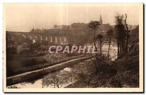 Cartes postales Bretagne Dinan Vue generale