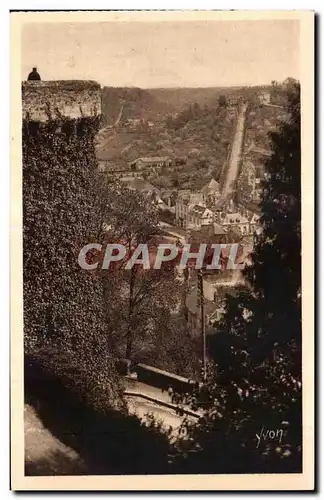 Ansichtskarte AK Bretagne Dinan La Tour Ste Catherine et la Ville Basse