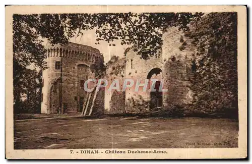 Cartes postales Dinan Chateau Duchesse Anne