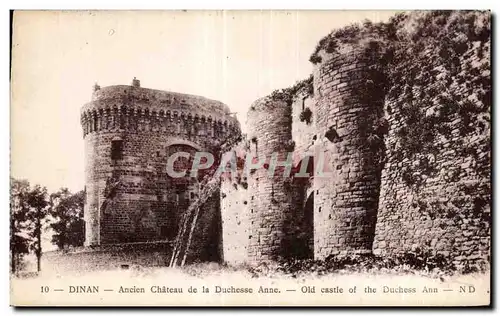 Cartes postales Dinan Ancien Chateau de la Duchesse Anne