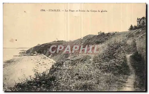 Cartes postales Etables La Plage et Pointe du Corps de Garde